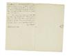 RUSH, BENJAMIN. Autograph Letter Signed, Benjn Rush, to James McHenry in Baltimore,